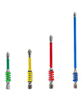 Top Tier Minhe Spring Bit Set For Electric Screwdriver And Drill Kits Featuring Sweet Anti Slip Grip And Shock Absorbing Build To Crush Any DIY Project Or Pro Job With Zero Wobble And Total Control For Every Twist, 4-piece bit set