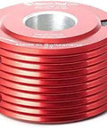 Aluminum V Type Glue Joint 61296 Industrial Grade for cabinet making featuring red aluminum V groove joint.
