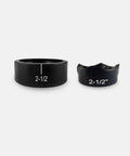 2-1/2 Inch Conduit Punch And Die For Hydraulic Knockout Driver With 2.91 Inch Hole Size Laser Engraved Alignment Marks 3/4-16UN