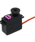 Dead Nuts Tight Heavy Duty Digital Metal Gear Servo Built Mean And Ready To Rip With Plug And Play Setup, black and purple, for drones and rc buggies.