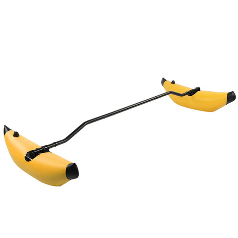 Yellow Inflatable Kayak Stabilizer Outrigger Kit For Canoe And Small Boats PVC Floating Balancer For Extra Stability No Fuss Setup
