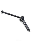 54mm CVD Steel Drive Shaft Upgrade For Tamiya TC01 RC Car Beefy Shaft Replacement Durable 1Pc Repair Part For Reliable Power Transfer Fits RC Cars Spare Parts And Model Toy Kits, black steel