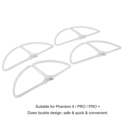 4 Pack Removable Drone Propeller Guards For Safe Landings And Protection Durable Prop Protectors That Keep Props Balanced