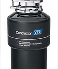 Three Quarters Horsepower Garbage Disposal In Black With Durable Motor And 7 Year Warranty Quiet Operation Compact Design