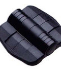 C6-9 Detent Door Hinge Pack Of 2 Southco Unfinished Hardened Steel Gray Built Tough Through Hole Install With Rivet Or Screw Forward And Reverse Torque Of 1.694 Nm Each, visible from the top view, showcasing its design and material.