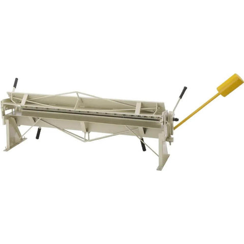 Heavy Duty 48 Inch Pan And Box Brake With Removable Steel Fingers For Sheet Metal Forming A Pro Grade Industrial Metalworking Tool