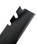 Close-up of 30 Inch Timemaster Mower Blades For Time Master Turfmaster 20120P 20199 20200 21199 21200 Replacement, toothed edge detail.