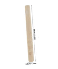 Khaki wooden handle replacement for weeding sickle, 28cm length, ergonomic grip, garden tool accessory