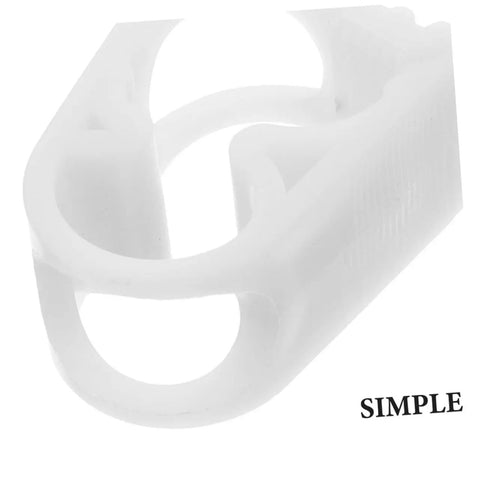 Plastic tube clip from 20 Pieces Flow Control Clamps For Lab Water Hose Tubing Pinch Valves And Tube Clips For Precise Liquid Flow.