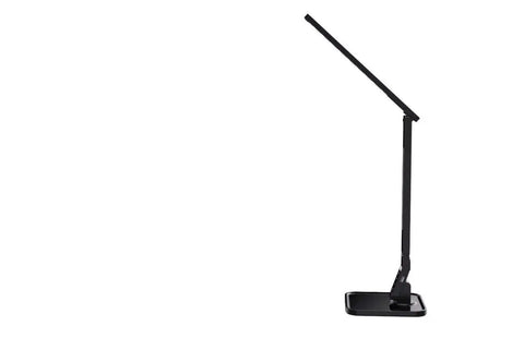 Eye Care LED Desk Lamp With 27 Recessed LEDs, 5 Brightness Levels, 4 Lighting Modes, USB Charging Port, 14W Power, Touch Control Dimmer