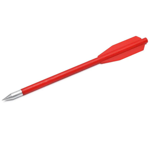Single red bolt from 60 Pcs 6.3 Inch Crossbow Bolts Set For 50 80 Lb Mini Crossbows With Sharp Metal Tips Reusable Durable Arrows