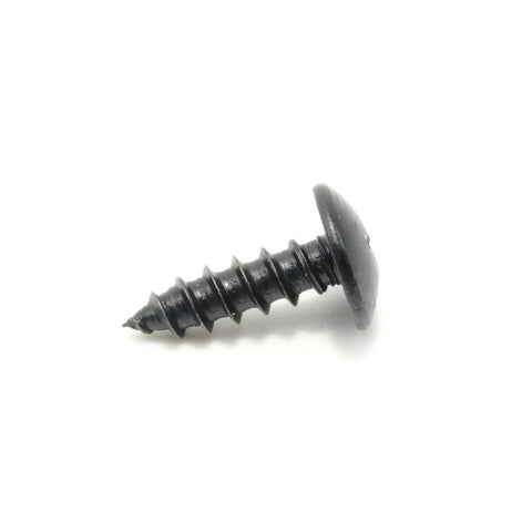 Stainless License Plate Screws 4 Pack for Subaru Front Or Rear Black Oxide Sixteen Millimeter Five Eighth Inch 18 8 304 Grade