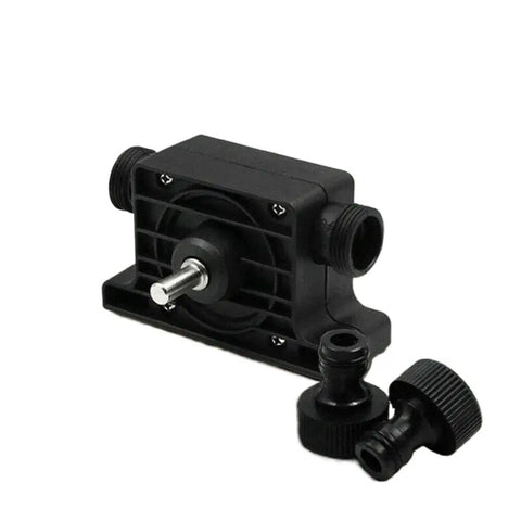 Handheld Drill Operated Fuel Transfer Pump For Diesel Gasoline Oil And Water Portable Power Head Primer Self Priming Liquid Dispense Siphon Tool Easy Grip Design Heavy Duty Construction Reliable Quick Move Anywhere Use