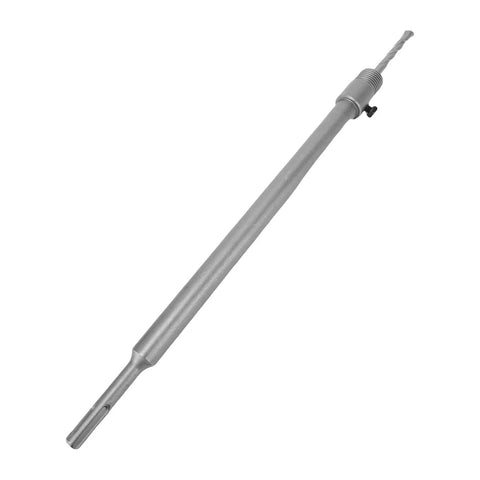 Heavy Duty Aramox 90Mm Concrete Hole Saw Kit With Tungsten Carbide Tip And Long Connecting Rod For Crushing Brick Cement Walls Plus AC Piping Jobs, 13.78-inch rod