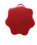 Red Plum Nylon Thumb Nuts 1 To 5 Pack M4 M5 M6 M8 M10 M12 Hand Tighten Clamping Knobs For Furniture DIY Auto And Workshop Projects 6 Star Blind Hole Design 32mm Head