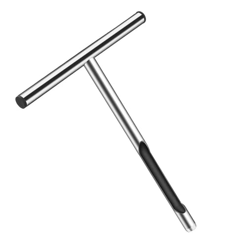 Soil Sampling Tool With T-Handle, Stainless Steel Core Probe For Contractors And DIY Farmers, Quick Field Testing, Easy Clean