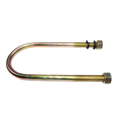 Rear U Bolt Kit With Mounting Hardware For Pajero Montero V32 L200 K64 K74 K75 1990 Through 2004 Built To Last Heavy Duty Leaf Spring Suspension Replacement For Secure Axle, steel U-bolt with nuts