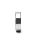 Side view of S689ZZ Deep Groove Ball Bearings 9mm By 17mm By 5mm Stainless Steel 10 Pack Double Shielded Metal Sealed Single Row
