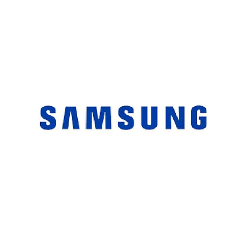 Samsung logo representing the brand for Ice Bucket And Auger Assembly For Samsung Refrigerator, OEM Part.