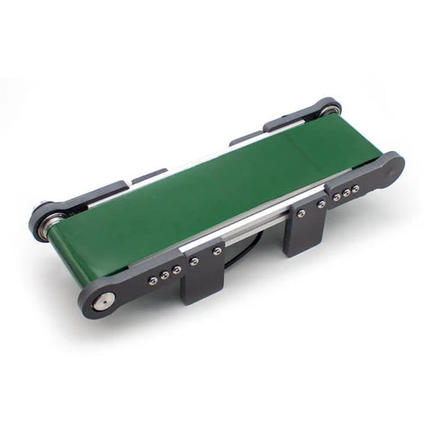 Electric Desktop Conveyor Belt With Adjustable Speed From 0 To 116 RPM 100 By 350 mm Belt for DIY Elevator Model Friction Experiment