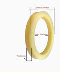Hydraulic Piston Rod Sealing Ring And Polyurethane Oil Seal For Pneumatic Systems Fits ID 80-110mm OD 90-130mm Height 8-16mm