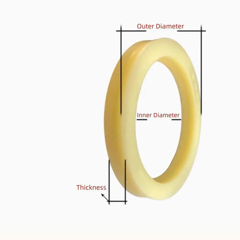 Hydraulic Piston Rod Sealing Ring And Polyurethane Oil Seal For Pneumatic Systems Fits ID 80-110mm OD 90-130mm Height 8-16mm