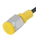 Close-up of male end of Heavy Duty Hydraulic Test Hose For Pressure Testing In Hydraulic Systems Two Meter Long With M16x2 Male And Female Ends
