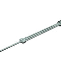 Straight Up Heavy Duty French Cruller Plunger Extruder For Commercial Donut Fryers And Bakery Hopper Machines with stainless steel body.