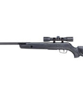 Varmint Breakbarrel.177 Cal Pellet Air Rifle With Scope And Mount 1250 FPS Steel Fluted Barrel Polymer Jacket Synthetic Monte Carlo Stock