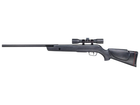 Varmint Breakbarrel.177 Cal Pellet Air Rifle With Scope And Mount 1250 FPS Steel Fluted Barrel Polymer Jacket Synthetic Monte Carlo Stock