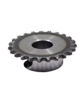 Fresh 04C Sprocket With 24 Teeth And Solid Inner Diameters For Industrial Drive Systems, showing solid bore for 6-15mm shafts.