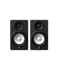 HS5 Two Way Bi Amplified Nearfield Studio Monitors Bundle With 5 Inch Woofers 70W Total Power Bass Reflex Design front view.