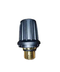 Brass Safety Valve For Heavy Duty Pressure Washer, No Slip Washer Design Keeps It Tight And Vibration Resistant, Compatible With SC1 SC2 SC3 SC4 SC5 SG4-4, threaded black cap