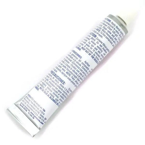 Valve Grinding Compound 3 Oz White tube for valve seating and lapping, water mixes to form a paste, removes burrs, carbon, gum, corrosion