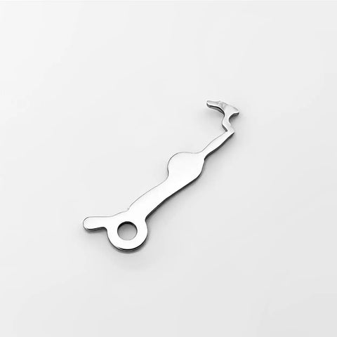 Pro Grade Yoke Replacement Part For ETA 2824-2 2836-2 2834-2 Watch Movement Clutch Lever 316L Stainless Steel on white background