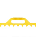 Yellow Bee Hive Frame Spacing Tool Spacer, lightweight plastic, essential beekeeping gear, 8 pack, easy frame spacing aid.