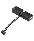 Automatic Door Closer Mounted Spring Closing Device For Home And Office Stainless Steel Non Handed Design Built Tough With Adjustable