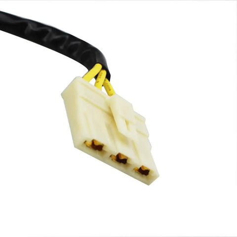 Heavy Duty Motorcycle Engine Cover Gasket Magneto Stator Coil Regulator Rectifier Quick Swap Kit electrical connector with yellow wires.