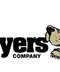 Brand logo for Buyers Products Company featuring a snarling bulldog mascot.