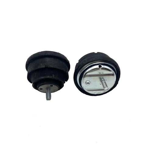Left And Right Engine Motor Mounts With Two Transmission Mounts For Bmw E36 E46 E85 Models, rubber mounts with metal bases.