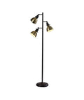 Alden Tree Lamp With Antique Bronze Finish And Brass Accents For That Old School Vibe Adjustable Shades On Decorative Joints