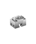 Rock Solid Portable Center Fixture With Wedge Expansion Clamping Blocks For CNC Machining, precise aluminum alloy wedge clamp.