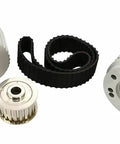 Beefed Up Big Block 396 454 Short Water Pump Gilmer Belt Drive Kit E43781 with pulleys and cog belt
