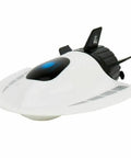 Underwater Sightseeing RC Mini Submarine Boat For Pool Fun, White U Boat Model, Durable Micro Sub Toy, Kid Friendly