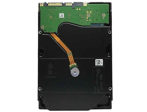 Beast 18TB Enterprise Internal Hard Drive With 7200 RPM, 256MB Cache, SATA 6Gbps, 3.5-Inch, Renewed With 5-Year Warranty, Built For Hyperscale Data Centers And High-Density Cloud Storage. Rear view of 3.5-inch enterprise HDD