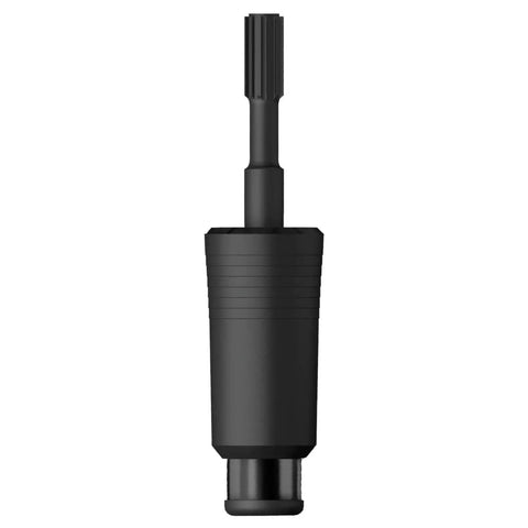 Spline To SDS Max Adapter For Rotary Hammers Converts Spline Tools To SDS Max Compatibility Universal Fit For Corded And Cordless Rotary Hammers Durable Construction DMAMXAD1010 black view