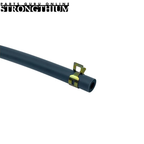 Gas Fuel Line Set With Three Sixteenth Inch And One Quarter Inch Rubber Tubes And Twelve Clamps, 3.3 Feet Per Line