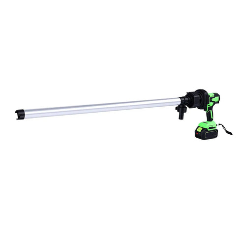 Jiawu Rechargeable Liquid Transfer Pump With 304 Stainless Steel Tube, ergonomic handheld design for fluid transfer.