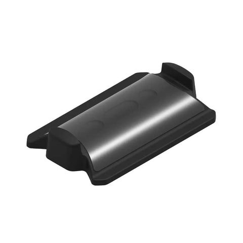 Flat Bar Adapter For Stem And Handlebar Bike Mount Made From Durable TPU With 3M Adhesive For Secure Easy Install On Flat Handlebars, Black