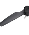 Rugged Black Plastic Watercraft Rudder For Canoe And Kayak Angling Boats Lightweight Portable Direction Control Kit close-up